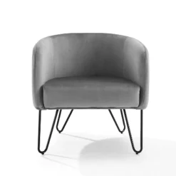 Parkway Velvet Accent Chair - Crosley -Furniture Specialty Store GUEST a6507f81 3dc3 414b 9e88 079d80f6f36c