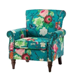 Araceli Traditional Comfy Floral Livingroom Armchair | ARTFUL LIVING DESIGN -Furniture Specialty Store GUEST a74f0333 bc72 4498 b42b 56709932c6d5