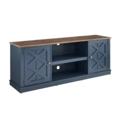 58" TV Stand For TVs Up To 65" Navy - Home Essentials -Furniture Specialty Store GUEST a77795ab ef3b 4a2d 9c99 068063afc664