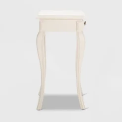 Collins Side Table With Drawer Cream - Finch -Furniture Specialty Store GUEST a7cc3c6e 5688 4f20 a92a 71cda0de6d0d