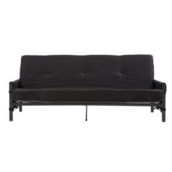 6" Mattress With Fairview Storage Futon Black - Room & Joy -Furniture Specialty Store GUEST a81afa06 0ae8 4eb9 8d30 dca457f69258