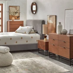 Noble 2 Drawers Nightstand Walnut - Buylateral -Furniture Specialty Store GUEST a840eaf0 9430 468c a65d 021d60944689