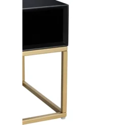 Ellias TV Stand For TVs Up To 50" Black/Gold - Finch -Furniture Specialty Store GUEST a87b2cf8 4569 4ce3 b0c0 199b9fa6e533