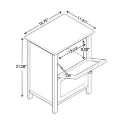 Sariah Wood Rattan 2 Door Nightstand White - Baxton Studio 23 Sariah Wood Rattan 2 Door Nightstand White - Baxton Studio -Furniture Specialty Store GUEST a917caaf 852a 4b43 9110 fc17ba4560d8