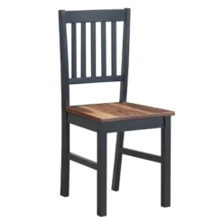 Set Of 4 Dining Chair Kitchen Black Spindle Back Side Chair With Solid Wooden Legs -Furniture Specialty Store GUEST a9983057 e87c 4b1c a1dd 89340dd60a06