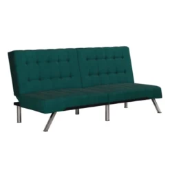 Eve Velvet Upholstered Convertible Futon - Room & Joy -Furniture Specialty Store GUEST aa403126 370c 4356 973c 2e4d558462e2