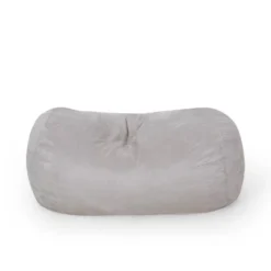 6.5' Inkom Modern Microfiber Pastel Bean Bag - Christopher Knight Home -Furniture Specialty Store GUEST aa42b6a2 a701 4387 9efe 9a9898218ecd