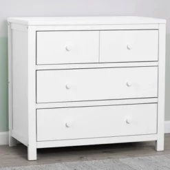 Delta Children 3 Drawer Dresser With Interlocking Drawers