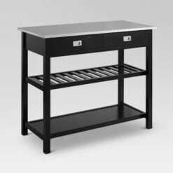Chloe Stainless Steel Top Kitchen Island Cart - Crosley -Furniture Specialty Store GUEST ab131e1b 452b 4b72 9841 ae36cd7a27eb