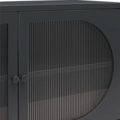 Luna Wide 2 Door Accent Cabinet With Fluted Glass - Mr. Kate -Furniture Specialty Store GUEST ab49cf26 3588 4e4a bcb7 b40f7bed1827