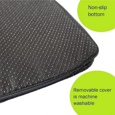 ErgoFoam Ergonomic Foot Rest Under Desk - Premium Velvet Soft Foam Footrest For Desk - Most Comfortable Desk Foot Rest In The World For Lumbar 5 ErgoFoam Ergonomic Foot Rest Under Desk - Premium Velvet Soft Foam Footrest For Desk - Most Comfortable Desk Foot Rest In The World For Lumbar - Image 3