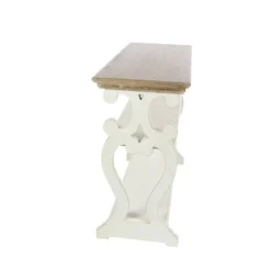 Farmhouse Wood Console Table Off White - Olivia & May -Furniture Specialty Store GUEST ab986b96 05ca 4b37 b4aa 96a6ae0c51c3