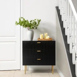 Brian 32'' Tall 3 Drawer Bachelors Chest With Storage For Bedroom | ARTFUL LIVING DESIGN -Furniture Specialty Store GUEST ab9a1d08 a1b9 4bb5 86fa e2104f747303