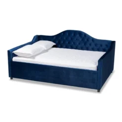 Perry Velvet Daybed - Baxton Studio -Furniture Specialty Store GUEST abaebbc7 9f5c 43a9 8ab9 0081bec2f357
