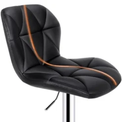 Yaheetech 2pcs Adjustable Modern PU Leather Swivel Bar Stools With Backrest -Furniture Specialty Store GUEST abaf3351 23dc 45af 95d9 b3ab056e0212