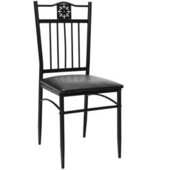 Tangkula 5 Piece Dining Set Wood Metal Table And Chairs Kitchen Furniture Black -Furniture Specialty Store GUEST ac504058 1d26 4871 98ef 364c13d935d5