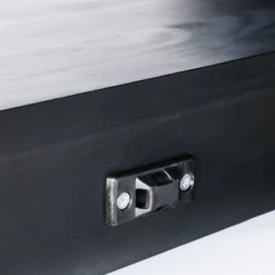 Console Table With Woven Rattan Shelf Black - Threshold™ Designed With Studio McGee -Furniture Specialty Store GUEST ace694e0 8779 47cd 88e0 f26dc4c34e37