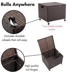 BIRDROCK HOME Rolling File Box - Storage Cabinet With Wheels - File Organizers Boxes - Home Office (Espresso) -Furniture Specialty Store GUEST ad9cfc10 234a 4783 b19a 2bf03b651b5e