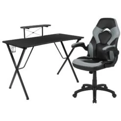 Flash Furniture Gaming Desk And Racing Chair Set With Cup Holder, Headphone Hook, And Monitor/Smartphone Stand 27 Flash Furniture Gaming Desk And Racing Chair Set With Cup Holder, Headphone Hook, And Monitor/Smartphone Stand -Furniture Specialty Store GUEST ae2e9b8b 9a7b 483b bd71 c390b00712b7