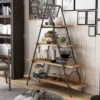 59" Mathews 4-Shelf Ladder Bookcase Bronze - HOMES: Inside + Out -Furniture Specialty Store GUEST aebe2cba f871 4b8c b85d 5cd8e4464c16