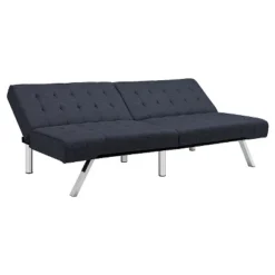 Eve Velvet Upholstered Convertible Futon - Room & Joy -Furniture Specialty Store GUEST af31cacc 6a22 4e38 b51e b79902046f87