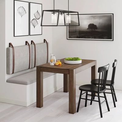 King Upholstered Wall Mount Floating Headboard Feather Gray - Nathan James 7 King Upholstered Wall Mount Floating Headboard Feather Gray - Nathan James - Image 5