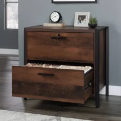 Briarbrook 2 Drawer Lateral File Barrel Oak - Sauder -Furniture Specialty Store GUEST af76c48c ffb3 44e5 9ef8 da25af6aaf5f