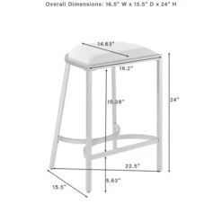Set Of 2 Ellery Counter Height Barstools - Crosley -Furniture Specialty Store GUEST afb15ea8 e793 4214 b49c ea7b5a163f6d