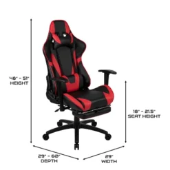 BlackArc Tango Gaming Desk & Chair Set - Reclining Gaming Chair With Slide-Out Footrest & Gaming Desk With Cupholder/Headphone Hook -Furniture Specialty Store GUEST b020a290 b6ca 4167 b724 3bc761c4d273