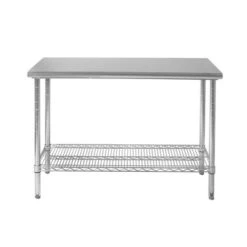 Commercial Grade Nsf Stainless Steel Top Work Table Chrome - Seville Classics -Furniture Specialty Store GUEST b0a0d035 74e5 4a19 bde8 a38219d99f6e