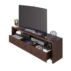 Techni Mobili TV Stand For TVs Up To 70" Brown - Hickory -Furniture Specialty Store GUEST b10e356c 58ad 45b5 b652 b5503992a7eb