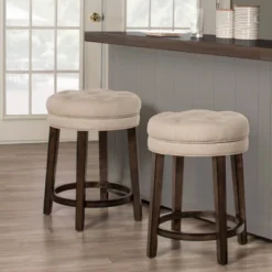 Krauss Backless Counter Height Barstool - Linen - Hillsdale Furniture -Furniture Specialty Store GUEST b180a9b2 8859 42ac 84fa 8aacdae9f1f9