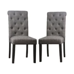2pc Hepburn Scroll Back Side Chairs - HOMES: Inside + Out -Furniture Specialty Store GUEST b1fe9d78 697f 44c4 81e3 f7f0ac2feefa