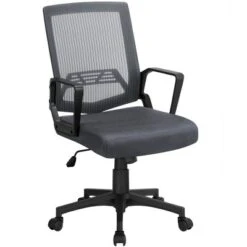 Yaheetech Adjustable Mid-Back Office Chair Computer Chair With Wheels -Furniture Specialty Store GUEST b215c78a 3a59 4b33 b585 1e7f67b77c0b