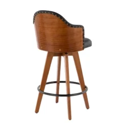 26" Ahoy Mid-Century Modern Counter Height Barstool - LumiSource -Furniture Specialty Store GUEST b2478ed1 1001 445d 8733 5a8558be6046