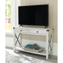 Bayflynn Console Sofa Table White - Signature Design By Ashley -Furniture Specialty Store GUEST b2f2108a 8804 485b 9a49 bc9f5d7a4068