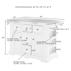 Julia Stainless Steel Top Kitchen Island With 2 Upholstered Saddle Counter Height Barstools White - Crosley 20 Julia Stainless Steel Top Kitchen Island With 2 Upholstered Saddle Counter Height Barstools White - Crosley -Furniture Specialty Store GUEST b30b3551 bca0 45ec a22e e3885bd5963f