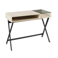 Modern Mixed Material Open Storage Computer Desk - Saracina Home 15 Modern Mixed Material Open Storage Computer Desk - Saracina Home -Furniture Specialty Store GUEST b3700ef0 1157 4384 b771 6bd17b4cdbd9