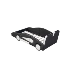 Twin Size Race Car-Shaped Platform Bed With Wheels-ModernLuxe 18 Twin Size Race Car-Shaped Platform Bed With Wheels-ModernLuxe -Furniture Specialty Store GUEST b4569730 6b7c 4b47 ac44 a845dffcc037