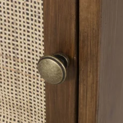 Pilster Contemporary End Table With Storage Walnut/Natural/Black - Christopher Knight Home -Furniture Specialty Store GUEST b4cfb81b d9ff 4df9 b24e ce57a90f1a72