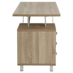Modern Design Computer Desk With Storage Sand Stone - Techni Mobili -Furniture Specialty Store GUEST b534189a a3c1 4216 a1b1 c0df0e7e0ee4