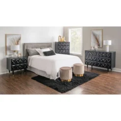 6 Drawer Geo Textured Dresser - Linon -Furniture Specialty Store GUEST b5621b9e 8b90 43f9 93f9 60c2dac53daf