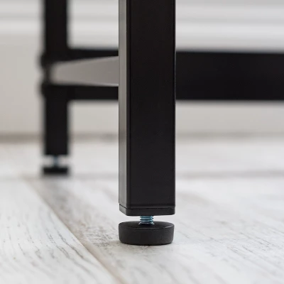 IRIS USA Simple Design Office Desk, Black 6 IRIS USA Simple Design Office Desk, Black - Image 4