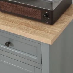 HOMCOM Sideboard Buffet Cabinet With Storage Drawers, 2 Door Kitchen Storage Cabinet With Adjustable Shelves, Coffee Bar For Living Room, Dark Gray -Furniture Specialty Store GUEST b588331e 2f20 499d abd0 3bfa57e1c692