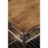 Orleans Kitchen Island Stainless Steel Base With Wood Top Brown - Homestyles -Furniture Specialty Store GUEST b5e0bbf5 1f4b 4704 92f4 6d0c3d5d2523
