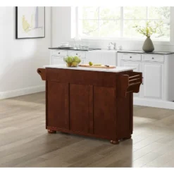 Eleanor Granite Top Kitchen Island Mahogany - Crosley -Furniture Specialty Store GUEST b6559ab1 eb42 4780 8a25 403ce4a8b2c9
