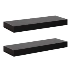 2pc 24" Havlock Wood Shelf Set - Kate & Laurel All Things Decor -Furniture Specialty Store GUEST b6d0ee3b 45e0 4290 a27d e400dc8c02f3
