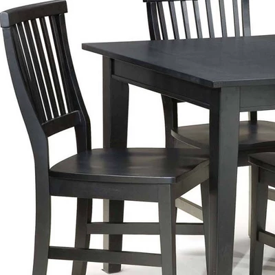 7pc Arts & Crafts Dining Set Black - Homestyles 8 7pc Arts & Crafts Dining Set Black - Homestyles - Image 6