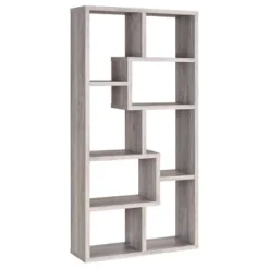 70.75" Theo 8 Shelf Bookcase - Coaster -Furniture Specialty Store GUEST b72e0d79 6d26 4534 87e9 91b6cba549d3