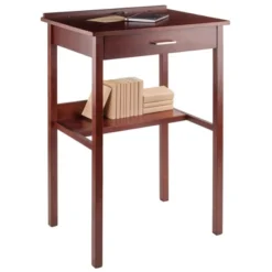 Ronald High Desk Walnut - Winsome -Furniture Specialty Store GUEST b74b0f3c 3a36 40ec 8af1 69e1b9ca1ccd